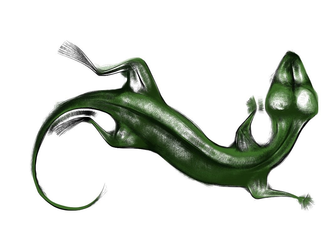 Doodle-lizard